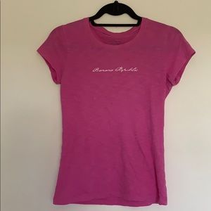BANANA REPUBLIC pink tshirt